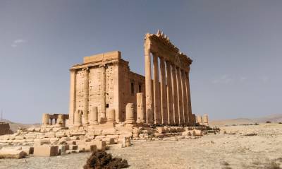 Baaltempel vor der Zerstrung.

Bildquelle: DGAM Syria - Baaltempel vor der Zerstörung.

Bildquelle: DGAM Syria