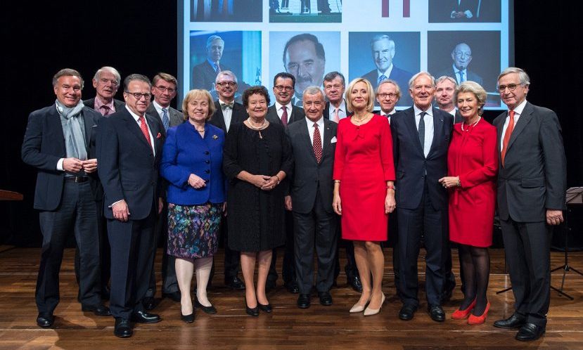 Das Kuratorium der Gemeinntzigen Hertie-Stiftung am Dienstag in der Alten Oper Frankfurt. Foto: Hertie-Stiftung 2016/M. Joppen.